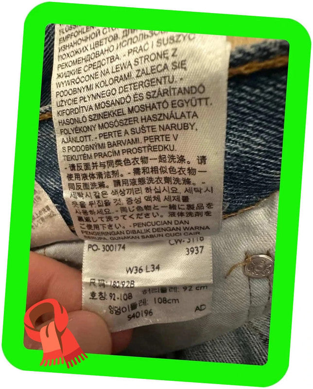 đź›’Jeans Levi's 516 W36 L34 đź›’