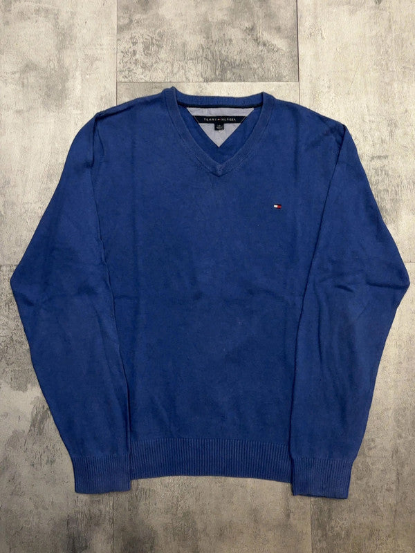 đź›’Pull Tommy Hilfiger Bleu Marine Taille Lđź›’