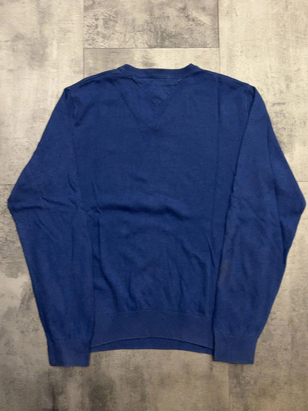 đź›’Pull Tommy Hilfiger Bleu Marine Taille Lđź›’