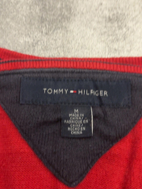 đź›’Pull Tommy Hilfiger Rouge Taille Mđź›’
