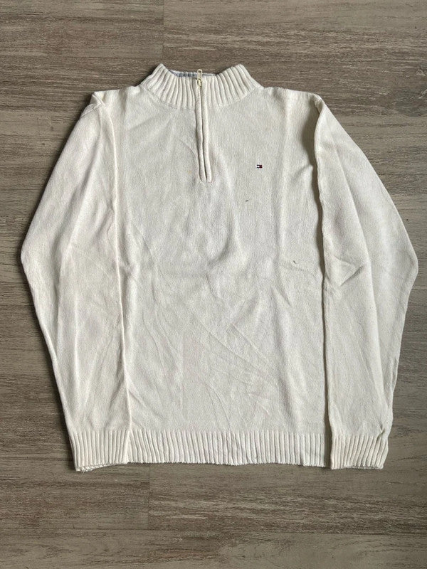 đź›’Pull Tommy Hilfiger Taille L Blancđź›’
