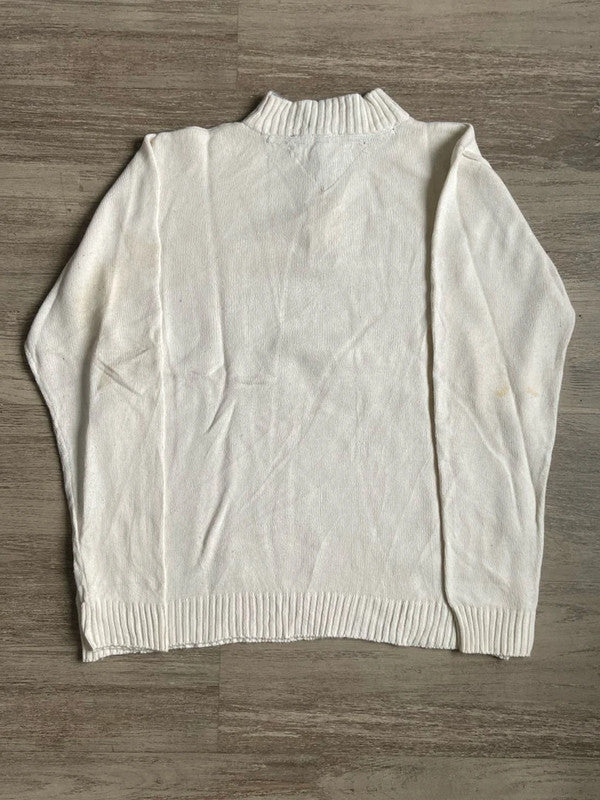đź›’Pull Tommy Hilfiger Taille L Blancđź›’