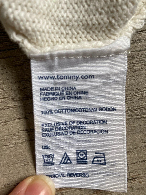 đź›’Pull Tommy Hilfiger Taille L Blancđź›’