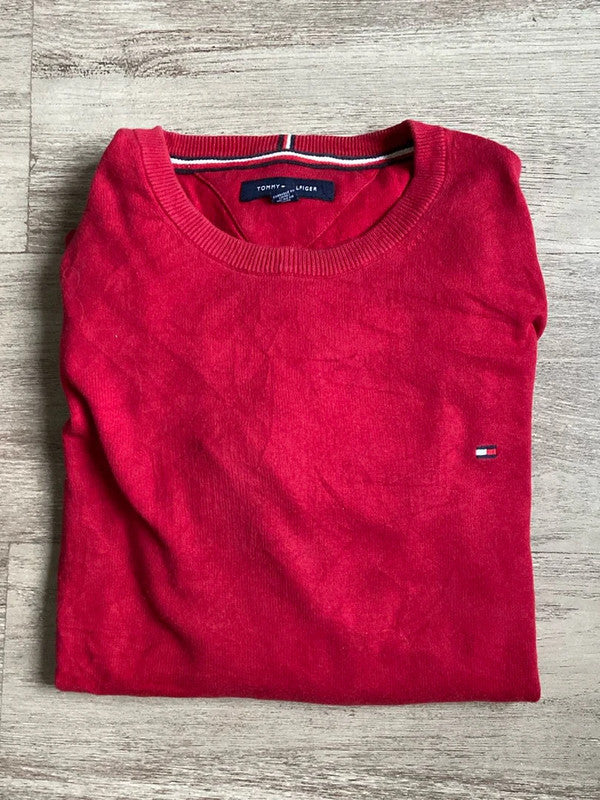 đź›’Pull Tommy Hilfiger Rouge L đź›’