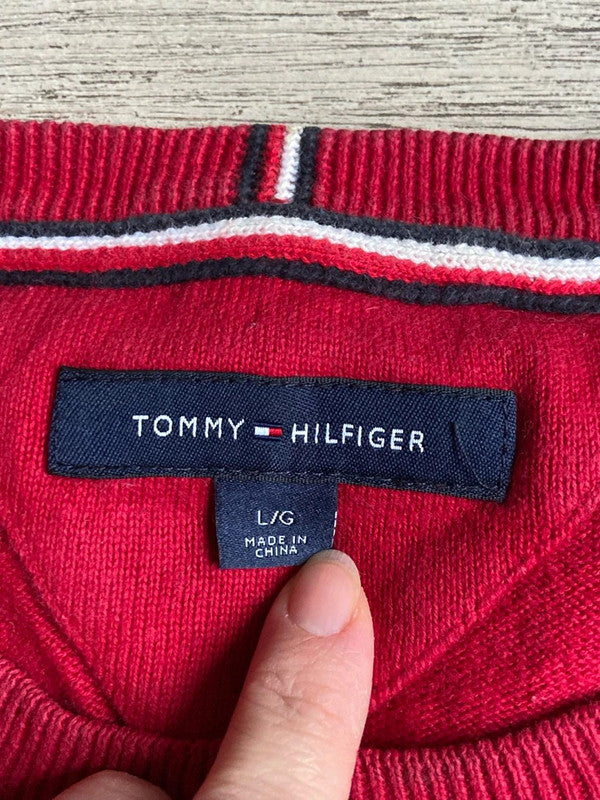 đź›’Pull Tommy Hilfiger Rouge L đź›’
