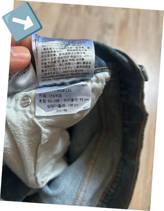 đź›’ Jeans Levi's 513 W38 L32 đź›’