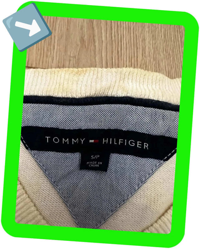 đź›’Pull Tommy Hilfiger Blanc S đź›’