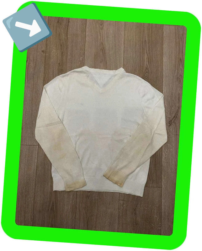 đź›’Pull Tommy Hilfiger Blanc S đź›’