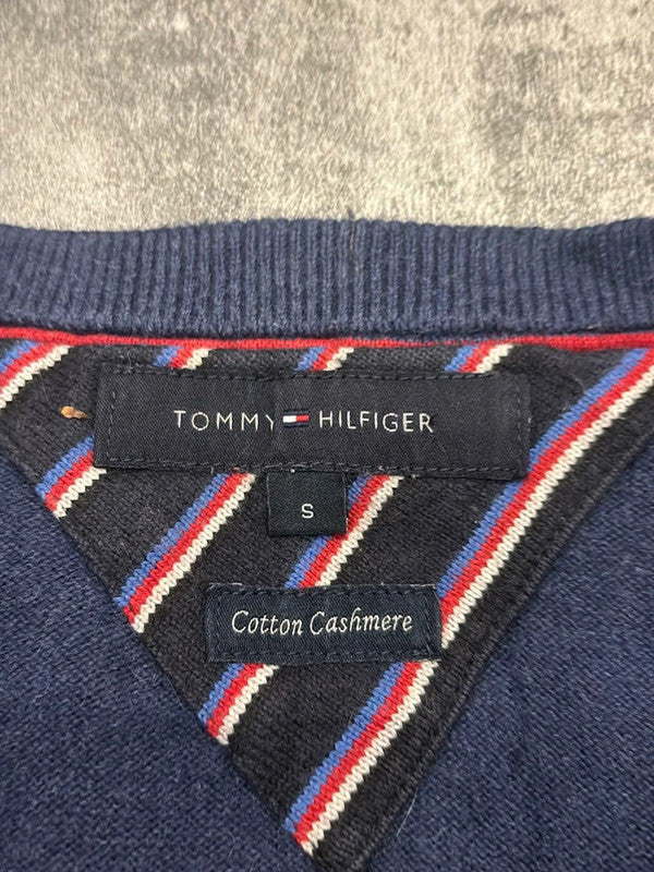 đź›’Pull Tommy Hilfiger Bleu Marine Taille Sđź›’