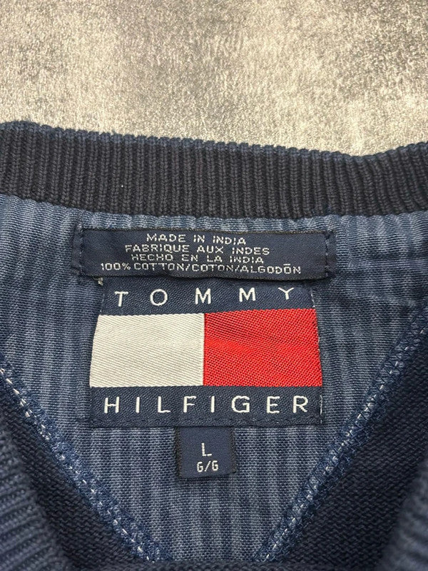 đź›’Pull Tommy Hilfiger Bleu Marine Taille L đź›’