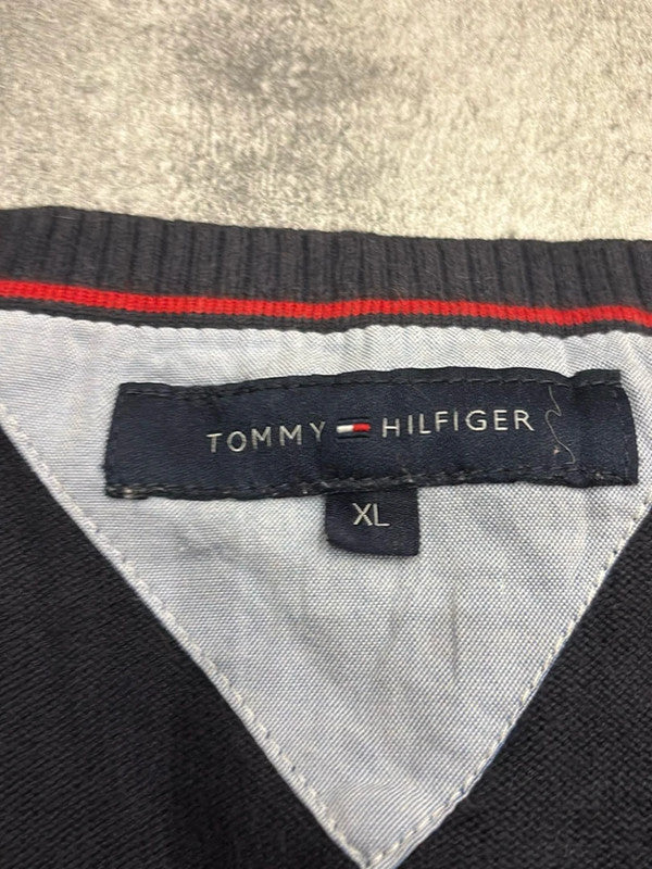 đź›’Pull Tommy Hilfiger XL Noir Col Vđź›’