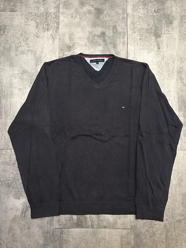 đź›’Pull Tommy Hilfiger XL Noir Col Vđź›’