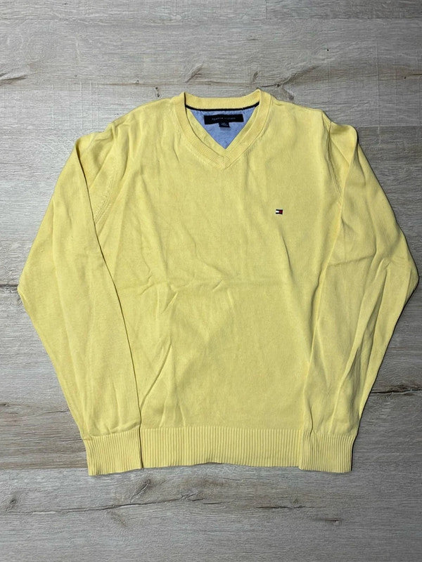 đź›’Pull Tommy Hilfiger Jaune Taille Sđź›’