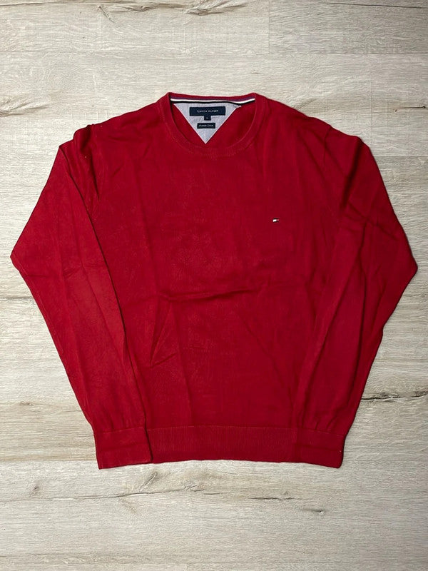 đź›’Pull Tommy Hilfiger Rouge Taille Lđź›’