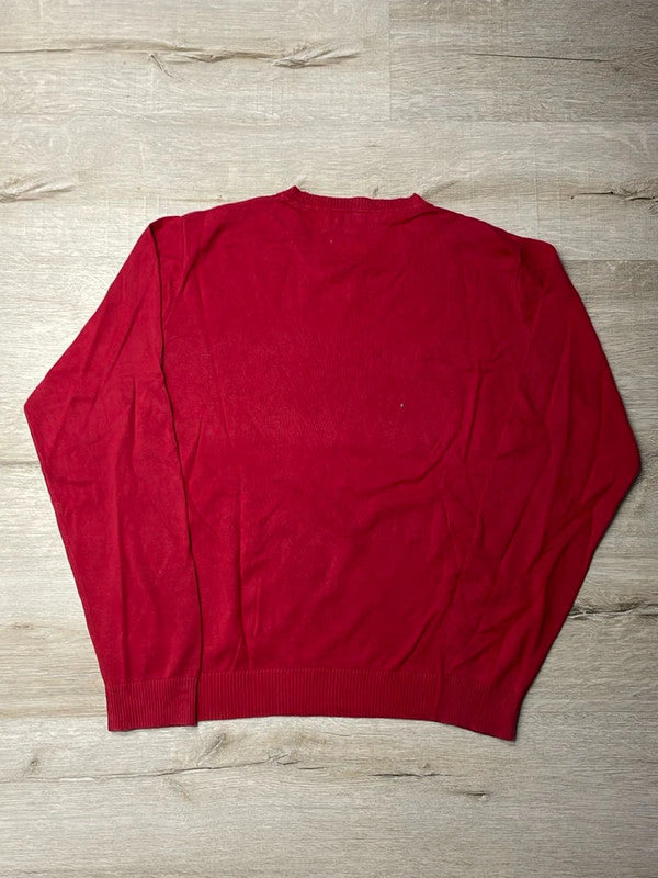 đź›’Pull Tommy Hilfiger Rouge Taille L đź›’
