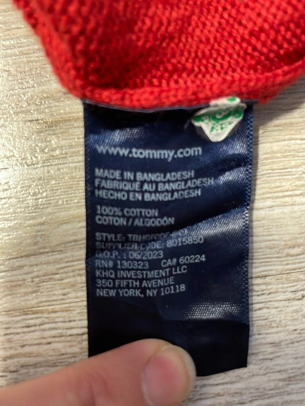 đź›’Pull Tommy Hilfiger Rouge Lđź›’