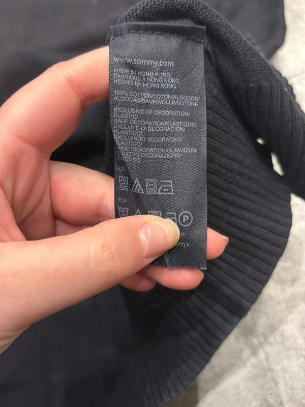 đź›’Pull Tommy Hilfiger XL Noir Col Vđź›’