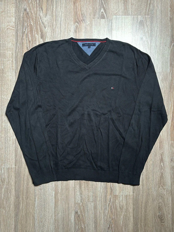 đź›’Pull Tommy Hilfiger XXL Noir Col Vđź›’