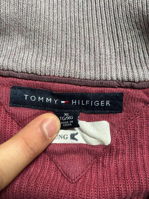đź›’Pull Tommy Hilfiger Bordeaux XLđź›’