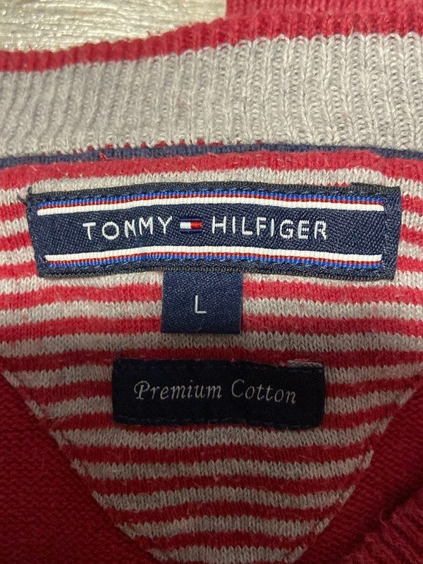 đź›’Pull Tommy Hilfiger Rouge Taille Lđź›’