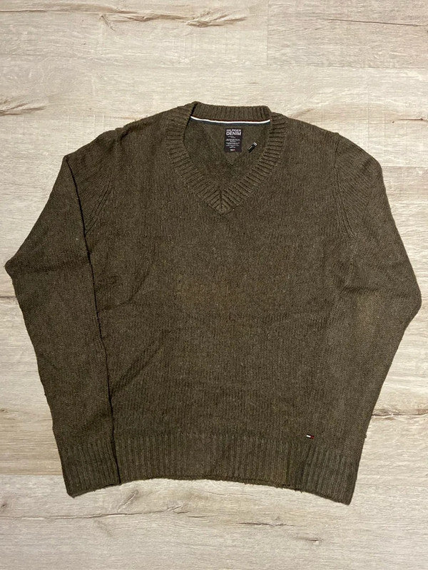 đź›’Pull Hilfiger Denim M Marronđź›’