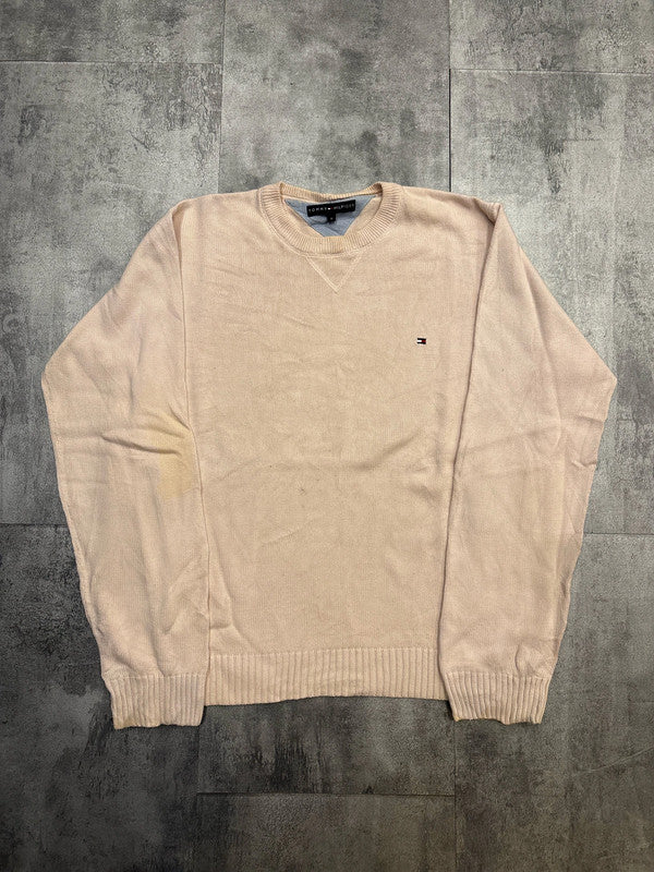 🛒Pull Tommy Hilfiger Rose Pâle Taille M🛒
