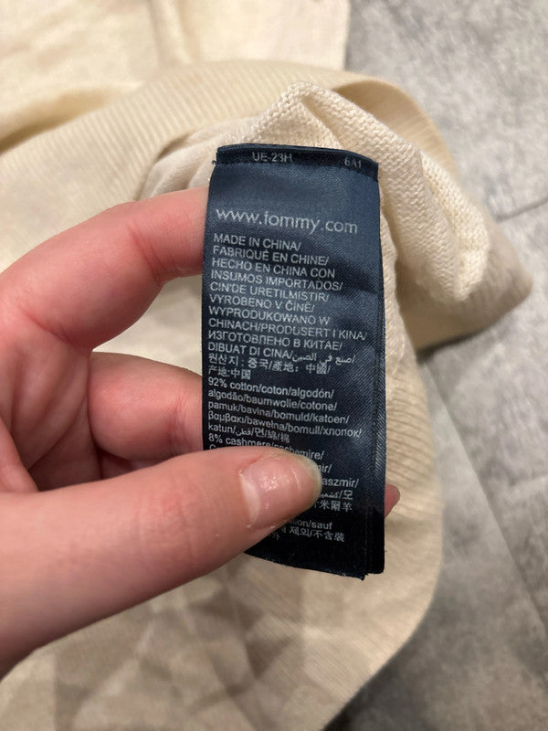 đź›’Pull Tommy Hilfiger Beige Taille Sđź›’