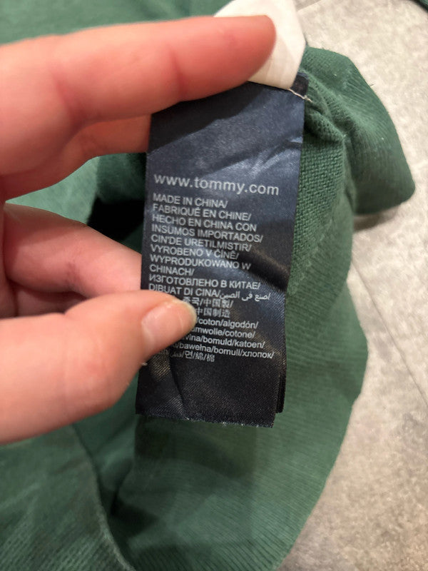 đź›’Pull Tommy Hilfiger Vert Taille XSđź›’