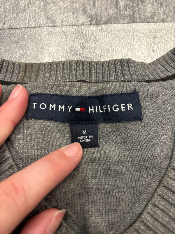 đź›’Pull Tommy Hilfiger Gris Taille Mđź›’