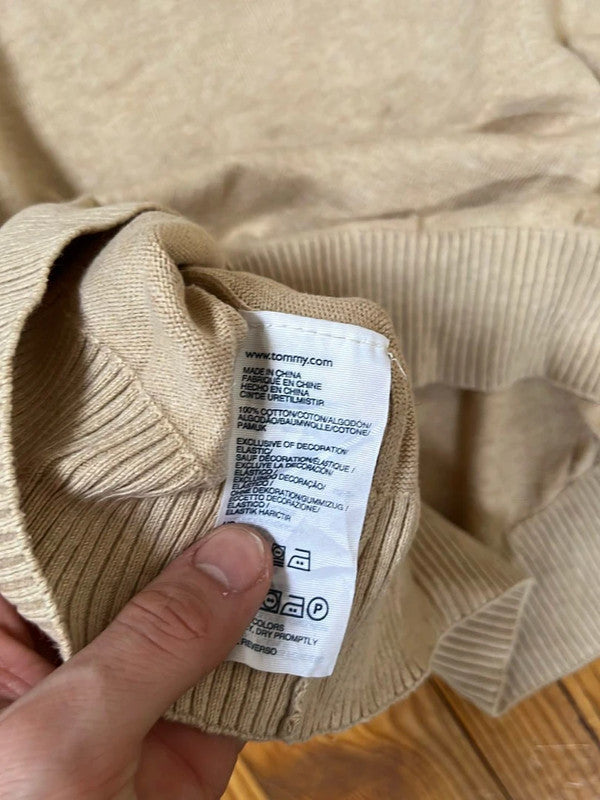 đź›’Pull Tommy Hilfiger beige taille XLđź›’