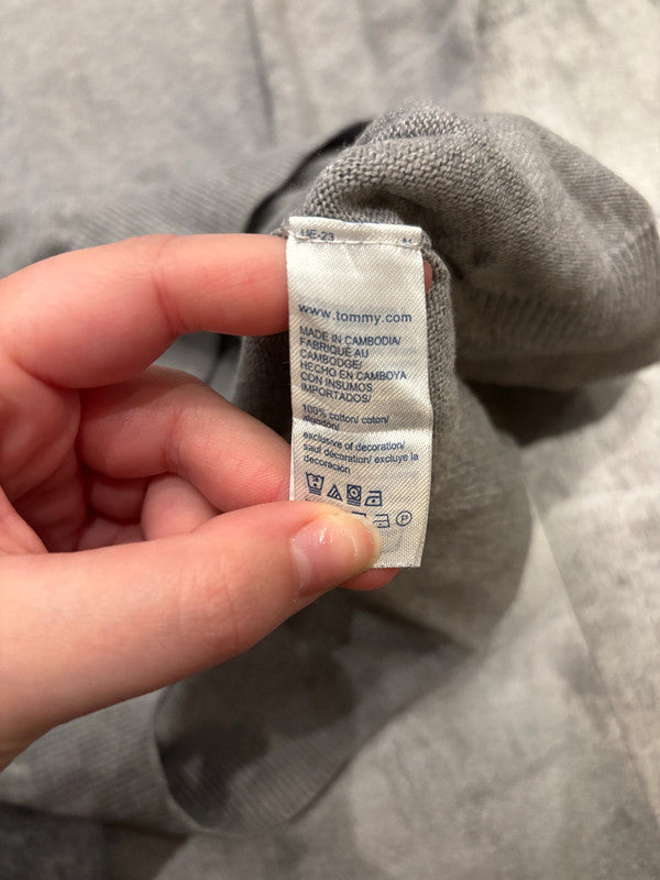 đź›’Pull Tommy Hilfiger Gris Taille Mđź›’