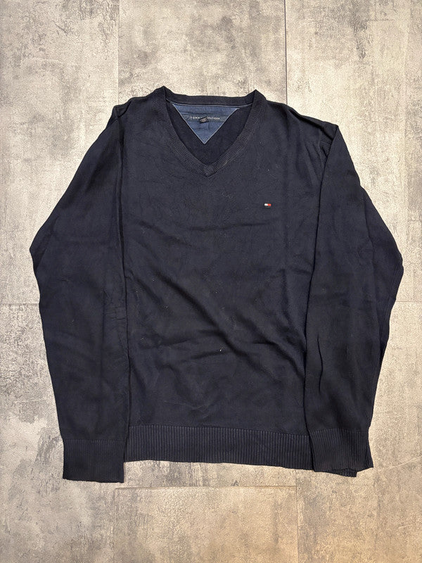 đź›’Pull Tommy Hilfiger Bleu Marine Taille Lđź›’