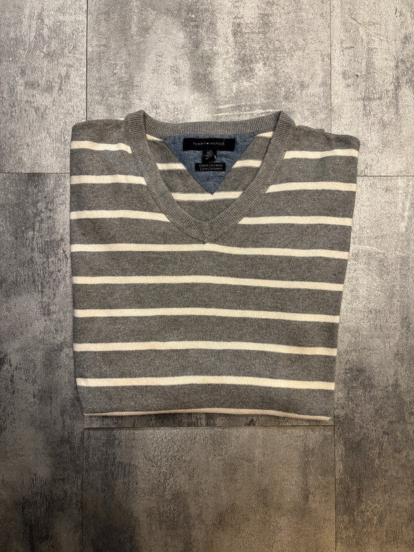 🛒Pull Tommy Hilfiger Rayé L🛒