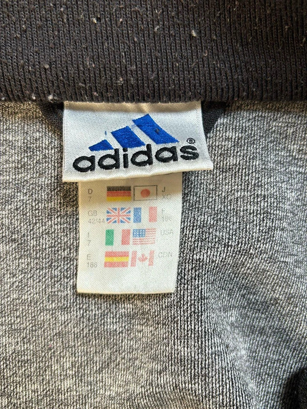 🛒Veste zippée adidas vintage noire et blanche - Taille M🛒