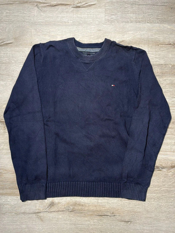 đź›’Pull Tommy Hilfiger Bleu Marine Taille Lđź›’