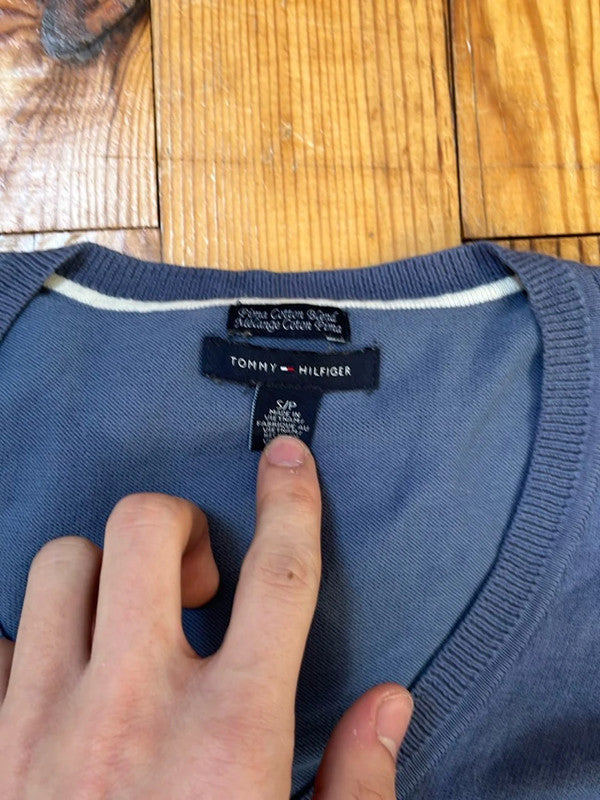 đź›’Pull Tommy Hilfiger Bleu Taille Mđź›’
