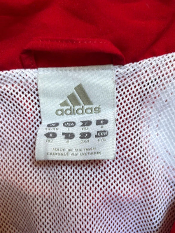đź›’Veste adidas vintage - Taille L - Rouge et blanc đź›’
