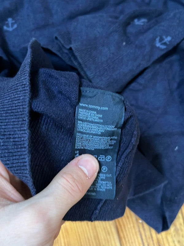 đź›’Pull Tommy Hilfiger Ă motifs ancres Mđź›’