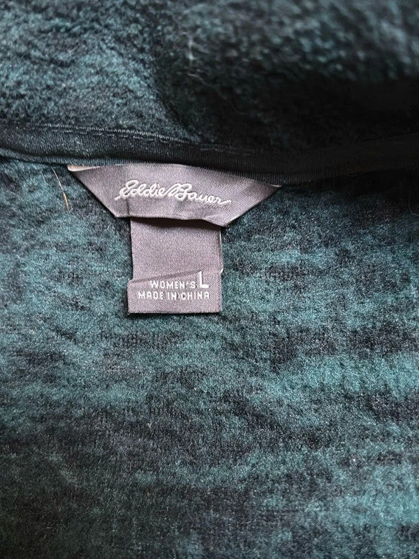 🛒Pull zippé vert foncé Eddie Bauer - Taille L🛒