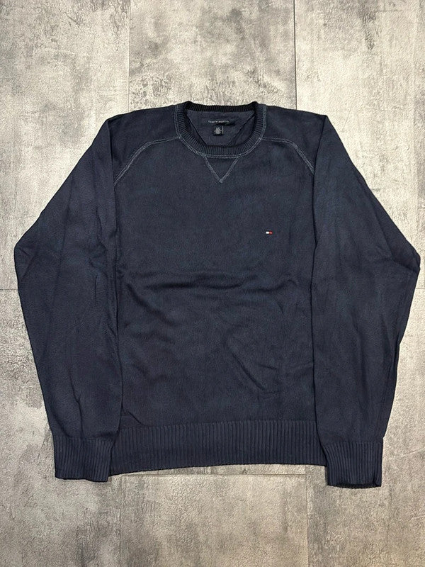 đź›’Pull Tommy Hilfiger Bleu Marine Taille Lđź›’