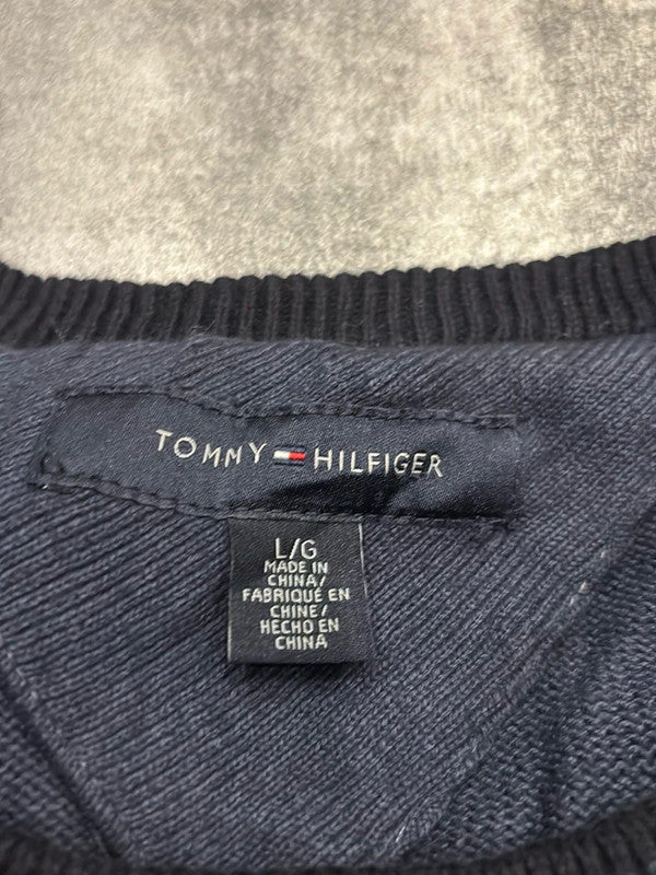 đź›’Pull Tommy Hilfiger Bleu Marine Taille Lđź›’