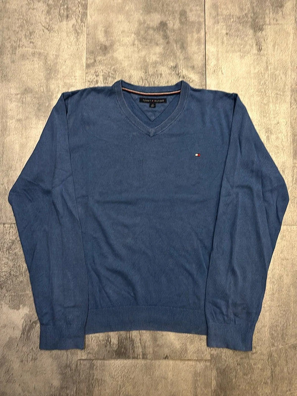 đź›’Pull Tommy Hilfiger Bleu Marine Taille Lđź›’