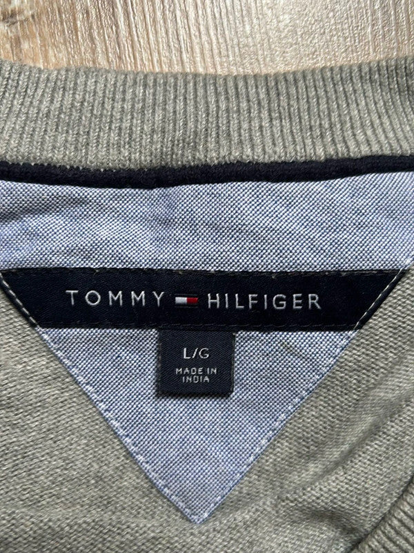 đź›’Pull Tommy Hilfiger Gris Taille Lđź›’
