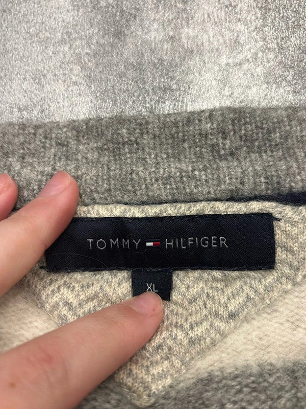 đź›’Gilet Tommy Hilfiger XL rayures grises et blanchesđź›’