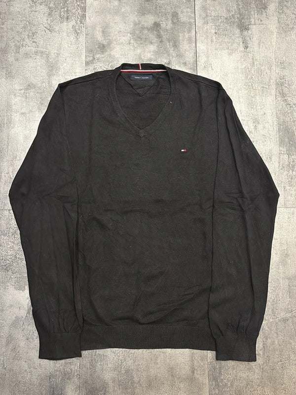 đź›’Pull Tommy Hilfiger Noir Col V Mđź›’