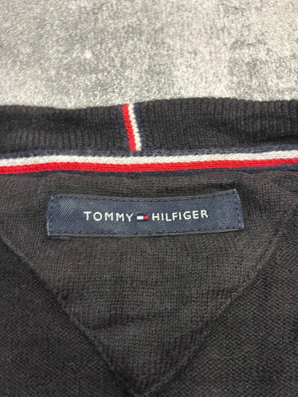 đź›’Pull Tommy Hilfiger Noir Col V Mđź›’