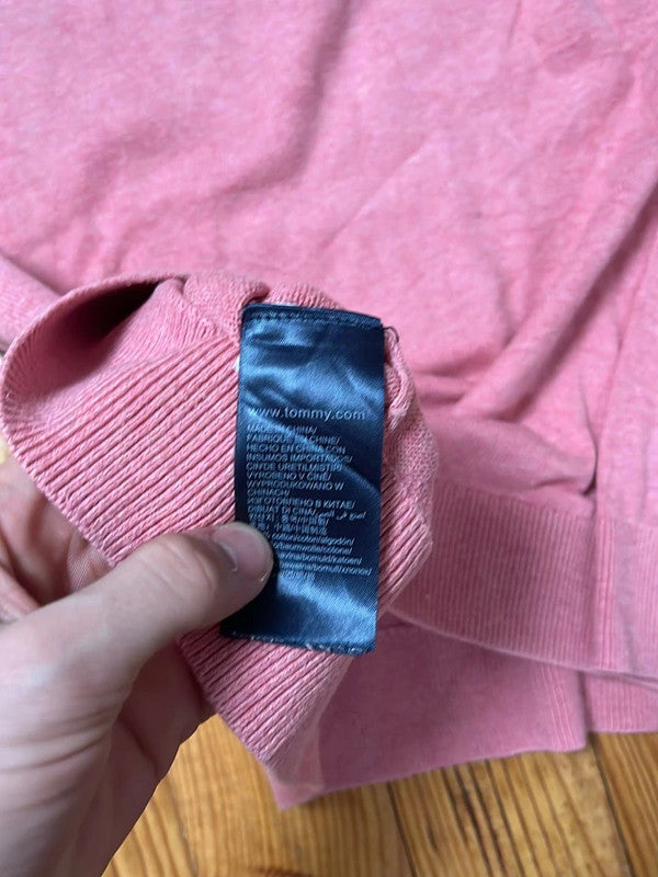 đź›’Pull Tommy Hilfiger Rose Taille XL đź›’
