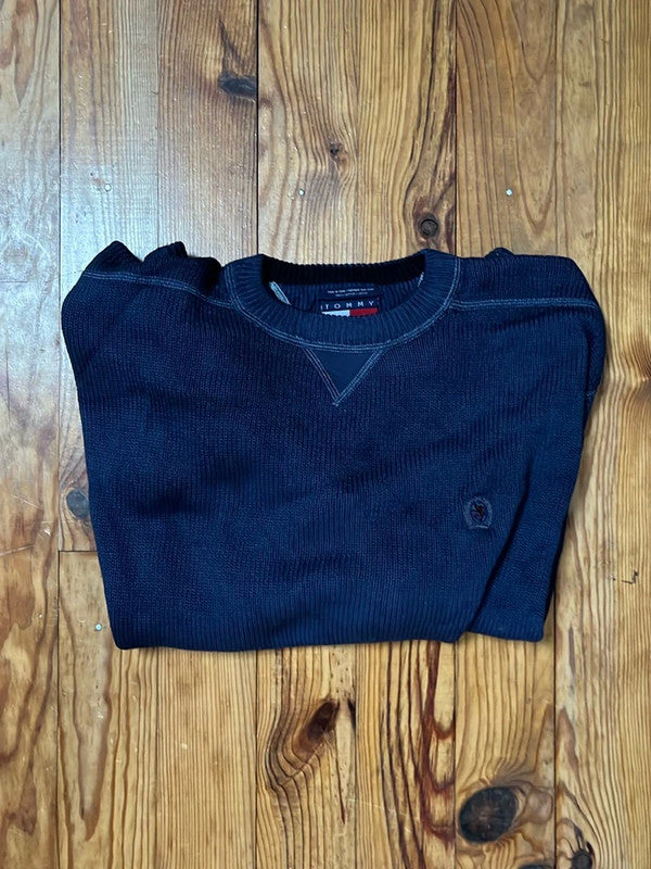 đź›’Pull Tommy Hilfiger Bleu Marine Taille Mđź›’