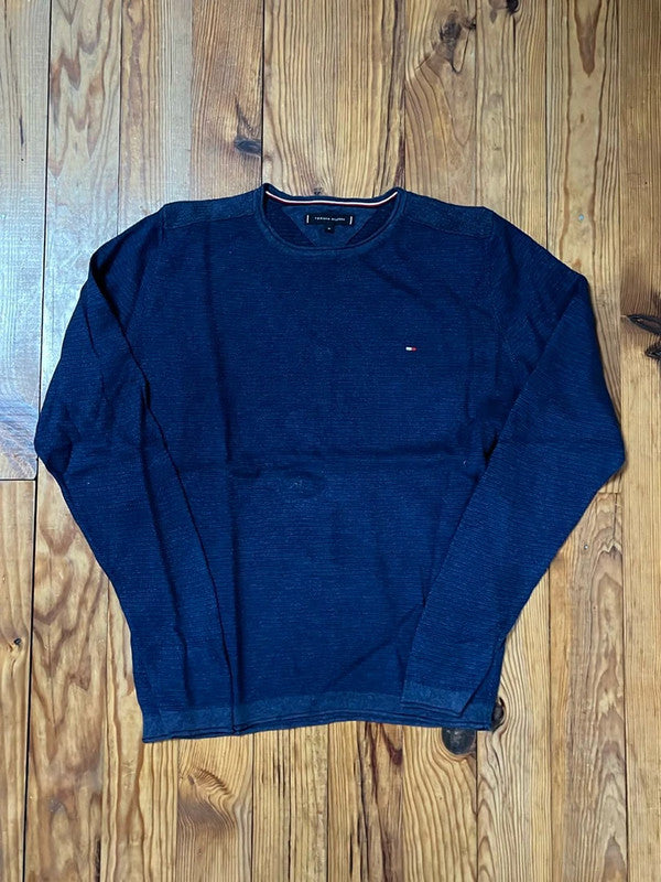 đź›’Pull Tommy Hilfiger Bleu Marine Taille M đź›’