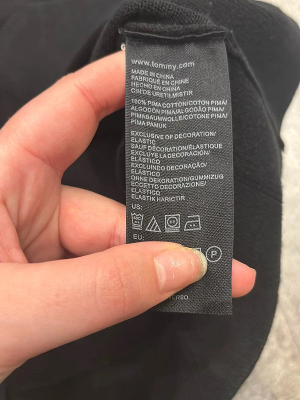 đź›’Pull Tommy Hilfiger Noir Taille Lđź›’